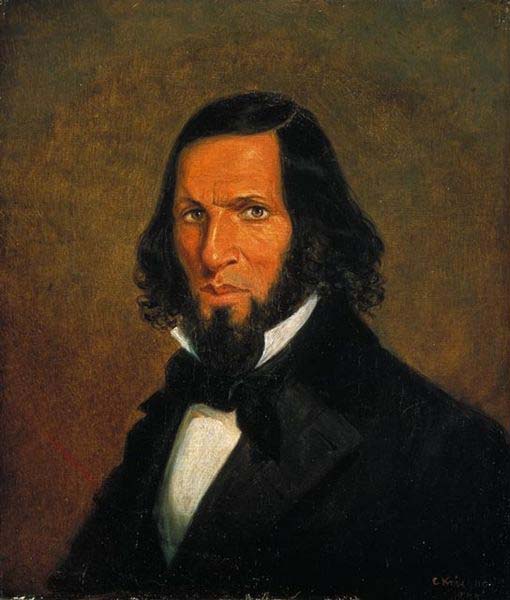 Self-portrait by Cornelius Krieghoff,